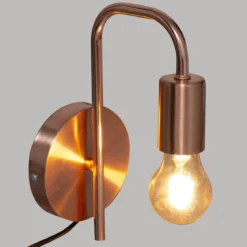 APPLIQUE METAL KELI CUIVRE D.12CM
