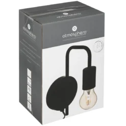 APPLIQUE METAL KELI NOIR D.12CM