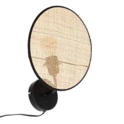 APPLIQUE PAILLE OLME NATUREL D.27CM
