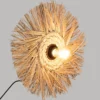 APPLIQUE PAILLE TEA NATUREL D.34CM