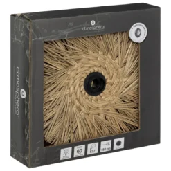 APPLIQUE PAILLE TEA NATUREL D.34CM