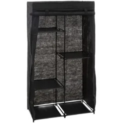 ARMOIRE MODULABLE 3 PENDERIES 5 ETAGERES