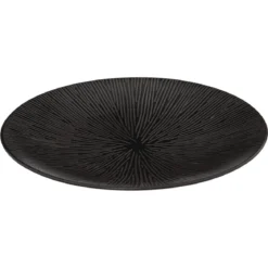 ASSIETTE A DESSERT ATELIER NOIR D.21CM