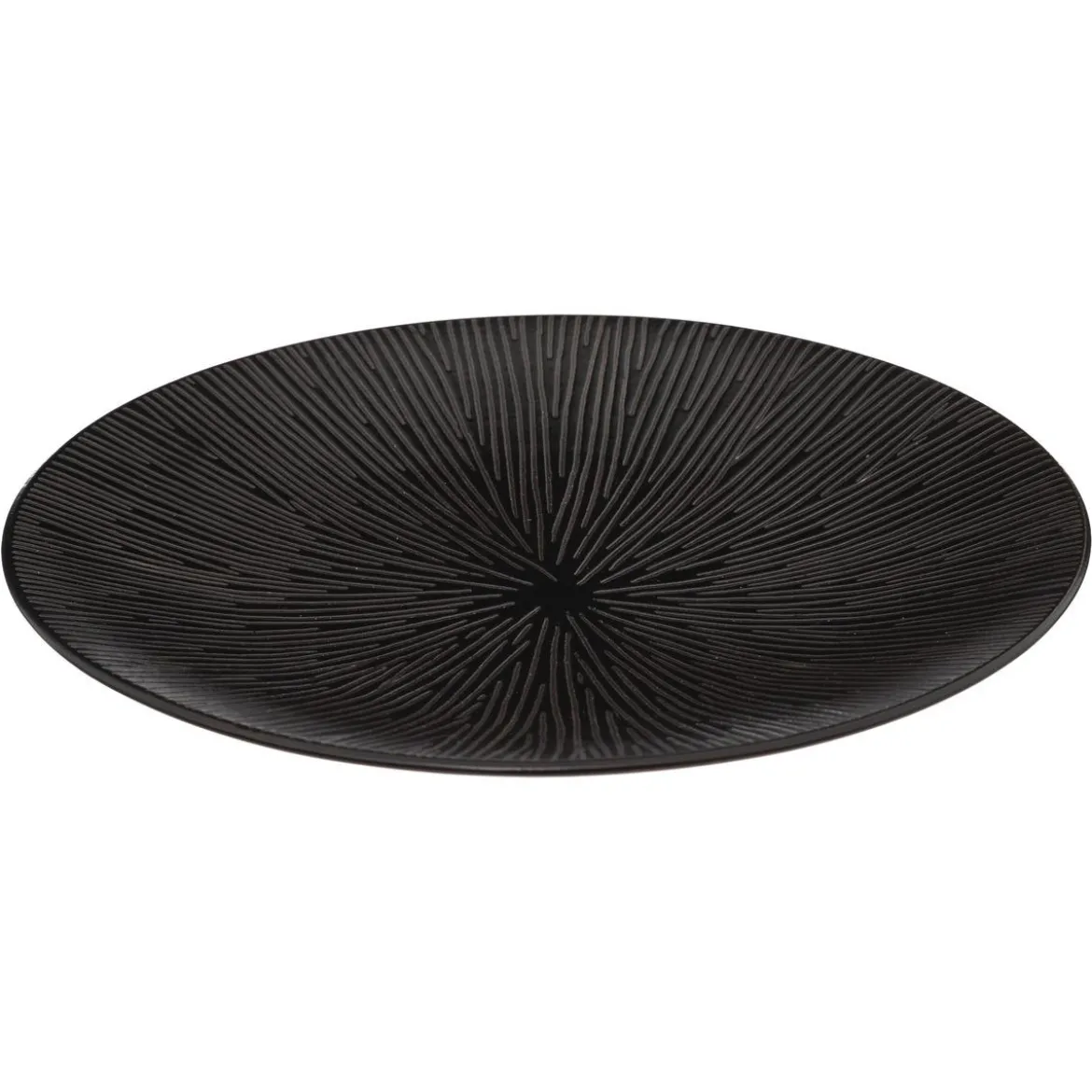 ASSIETTE A DESSERT ATELIER NOIR D.21CM