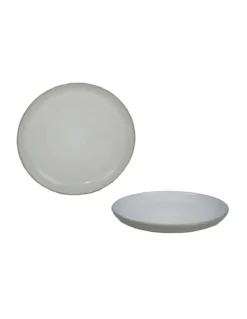 ASSIETTE A DESSERT MALAGA GRIS 19.5CM GRES