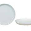 ASSIETTE A DESSERT NATURAL 20CM BLANC GRES