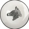 ASSIETTE A DESSERT PORCELAINE ZEBRE 19CM