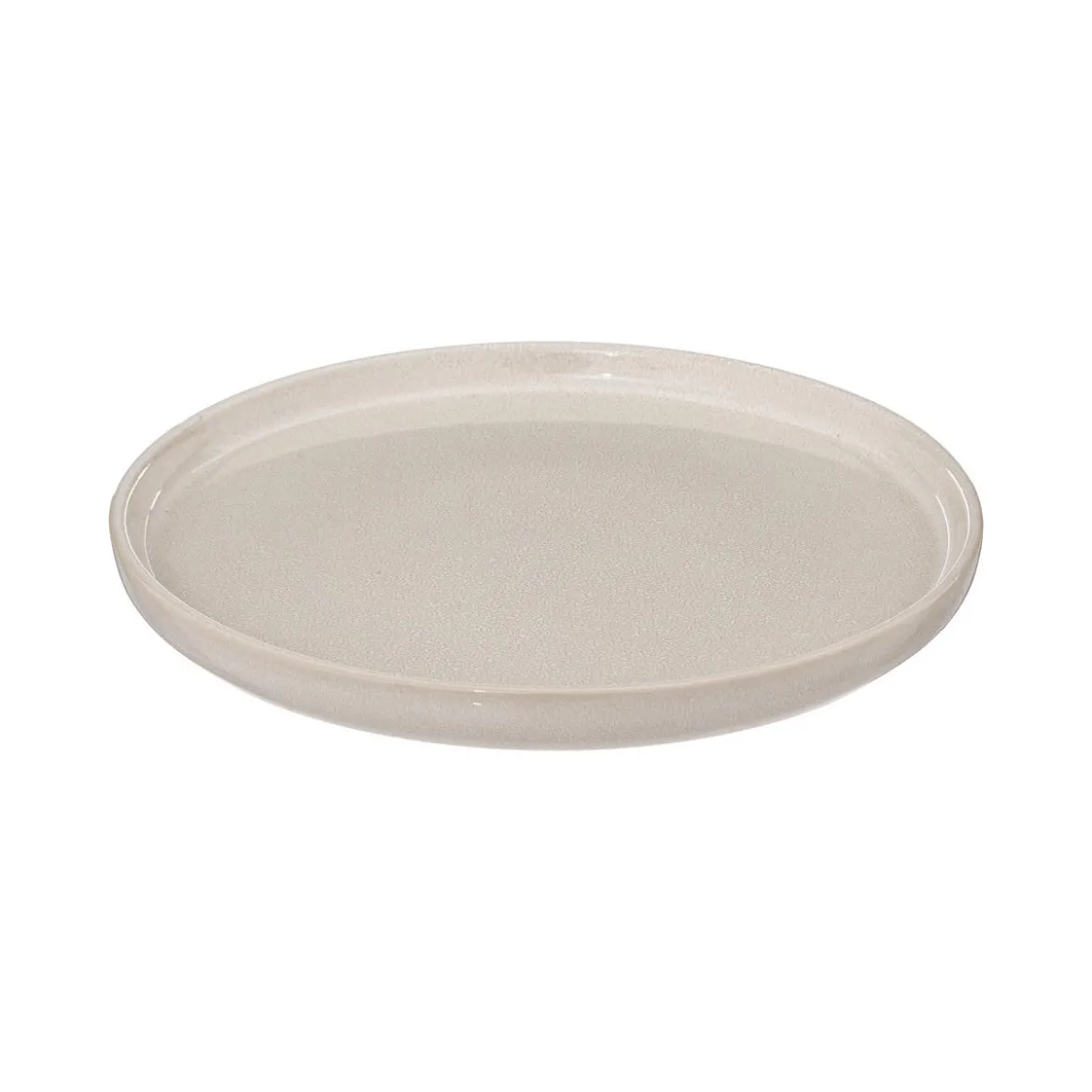 ASSIETTE A DESSERT TERRE INCONNUE BEIGE D.21CM