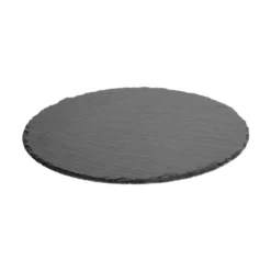 ASSIETTE ARDOISE D.22CM