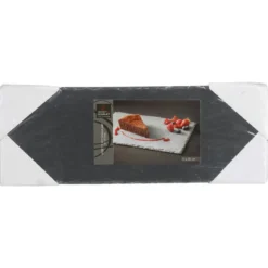 ASSIETTE ARDOISE 11X30CM