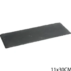 ASSIETTE ARDOISE 11X30CM