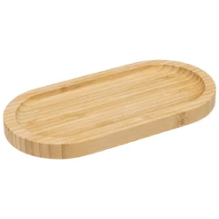 ASSIETTE BAMBOU OVALE 20X10CM
