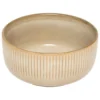 ASSIETTE CREUSE CHLOE BEIGE 14CM