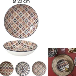 ASSIETTE CREUSE COLLECTION ORIGINE D.20CM