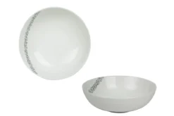 ASSIETTE CREUSE DOTTIES 18.5CM PORCELAINE