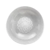 ASSIETTE CREUSE HACIENDA GRIS 20CM