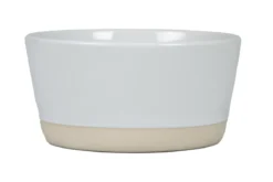 ASSIETTE CREUSE NATURAL 14CM BLANC GRES