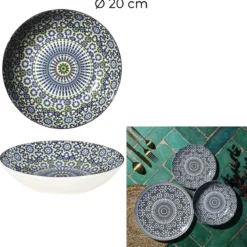 ASSIETTE CREUSE SANA D20CM