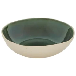 ASSIETTE CREUSE WONJA VERT 19CM