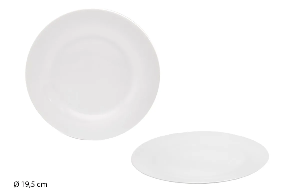 ASSIETTE DESSERT PORCELAINE TRADITION 19.5CM