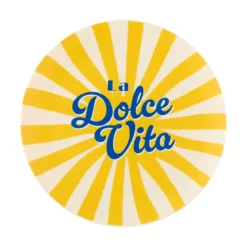 ASSIETTE PLASTIQUE DOLCE VITA D26CM
