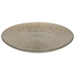 ASSIETTE PLATE GLORIA CHAMPAGNE 28CM