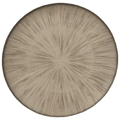ASSIETTE PLATE GLORIA CHAMPAGNE 28CM