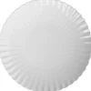 ASSIETTE PLATE GRES BLANC 26.5CM