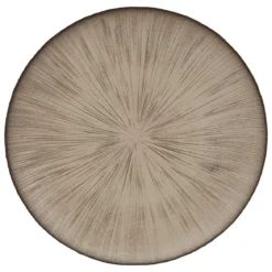 ASSIETTE PLATE PRESENTATION GLORIA CHAMPAGNE 33CM