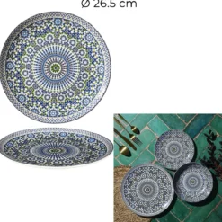 ASSIETTE PLATE SANA D26.5CM