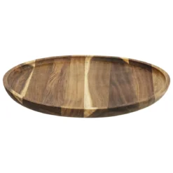 ASSIETTE PRESENTATION ACACIA D.30CM