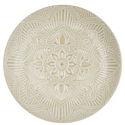 ASSIETTE SAHARA BEIGE D.27CM