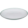 ASSIETTE SQUARE PETROLE 25CM