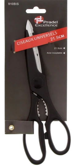 ASTUCIEUX CISEAUX MULTIFONCTIONS 21.5CM