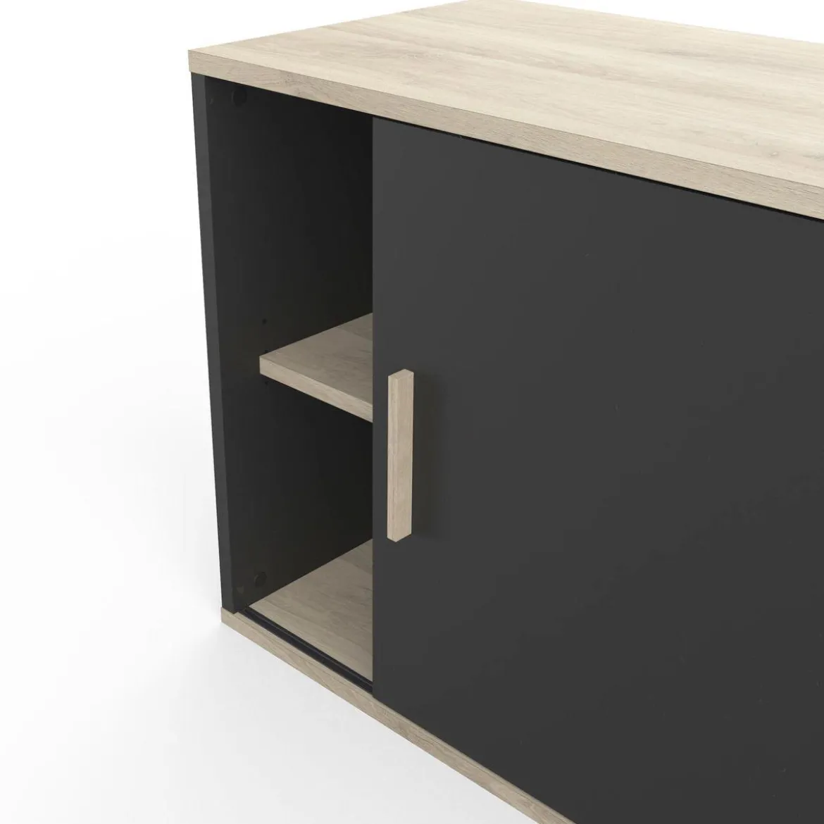 ATELIER MEUBLE HAUT 1 PORTE COUL.