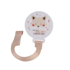 ATTACHE SUCETTE AVEC FIXATION PAR CLIP FORET