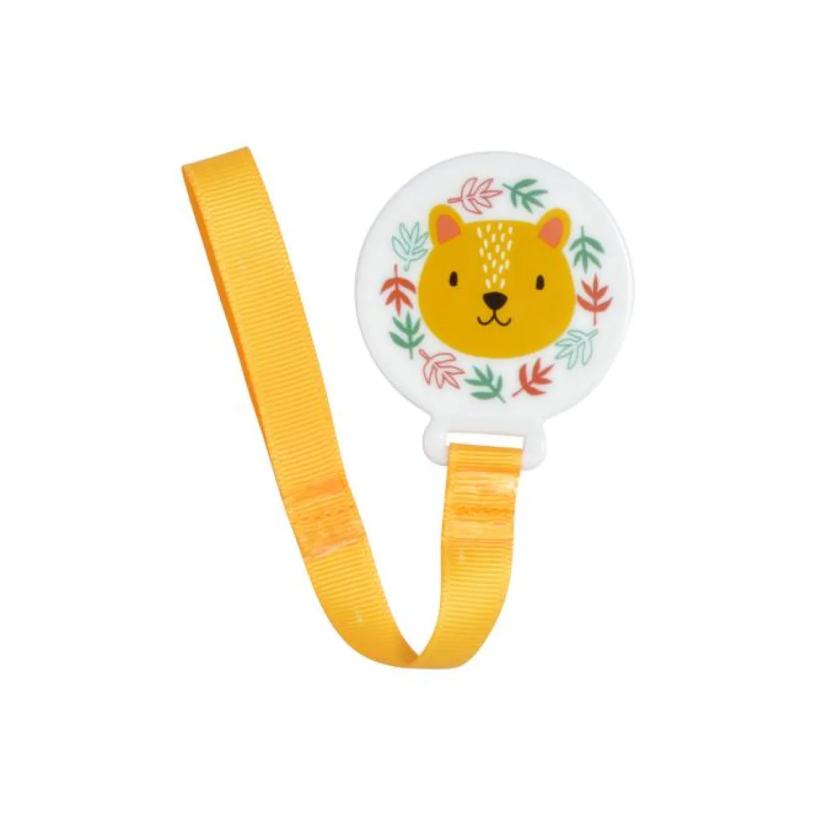 ATTACHE SUCETTE FIXATION PAR CLIP LEOPARD SAVANE