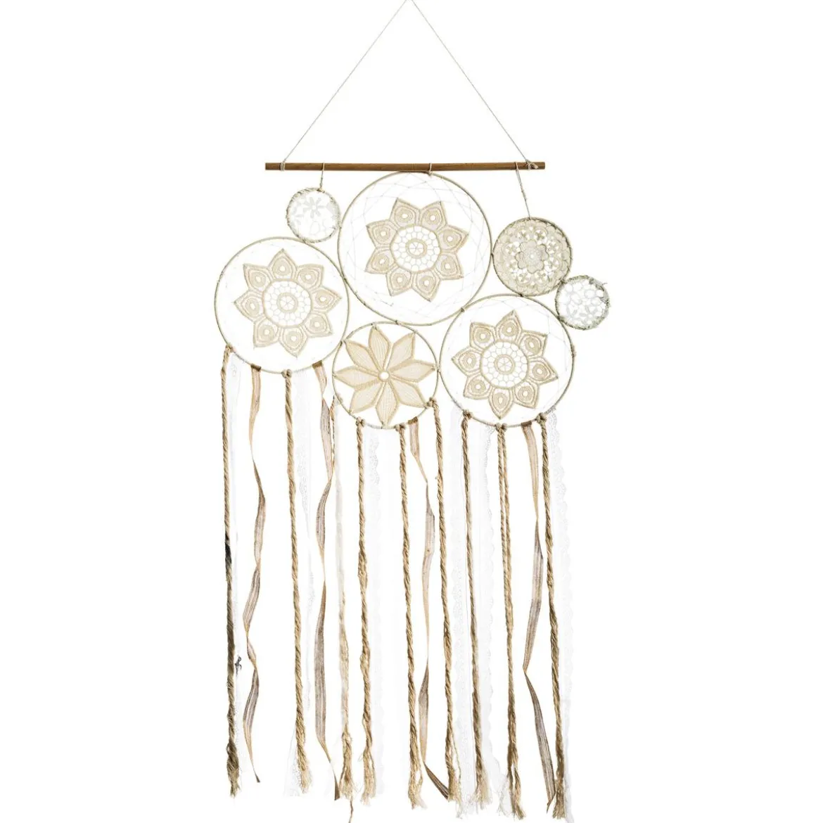 ATTRAPE REVES LILIA BLANC 95X59CM