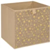 BAC RANGEMENT JUTE POIS DORE