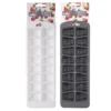 3 BACS A GLACONS PLASTIQUE GRIS BLANC