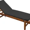 BAIN SOLEIL HAWAI 60X190X4CM CARBONE