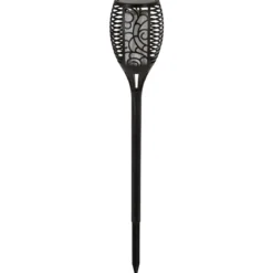 BALISE TORCHE SOLAIRE NOIR H.78CM