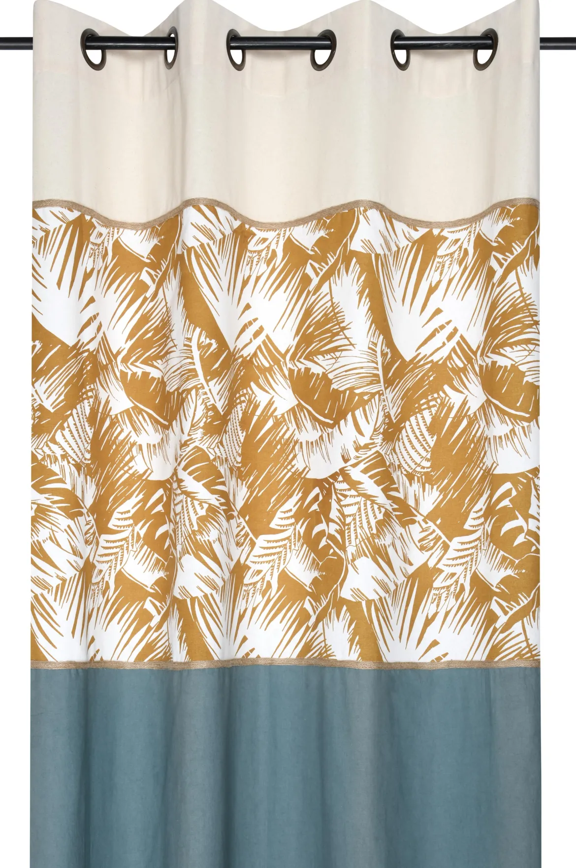 BAMAKO RIDEAU 140X260CM OEILLETS SAFRAN