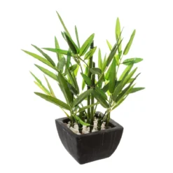 BAMBOU POT CERAMIQUE H.26CM