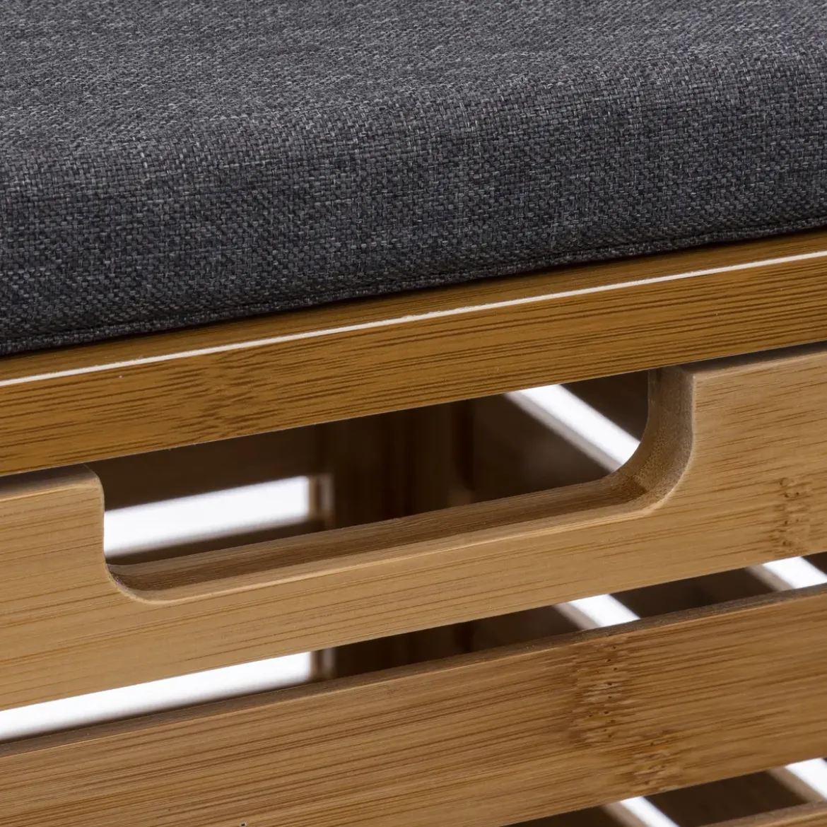 BANC RANGEMENT BAMBOU