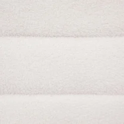 BANC BOUCLE SINAN BLANC 100X40CM