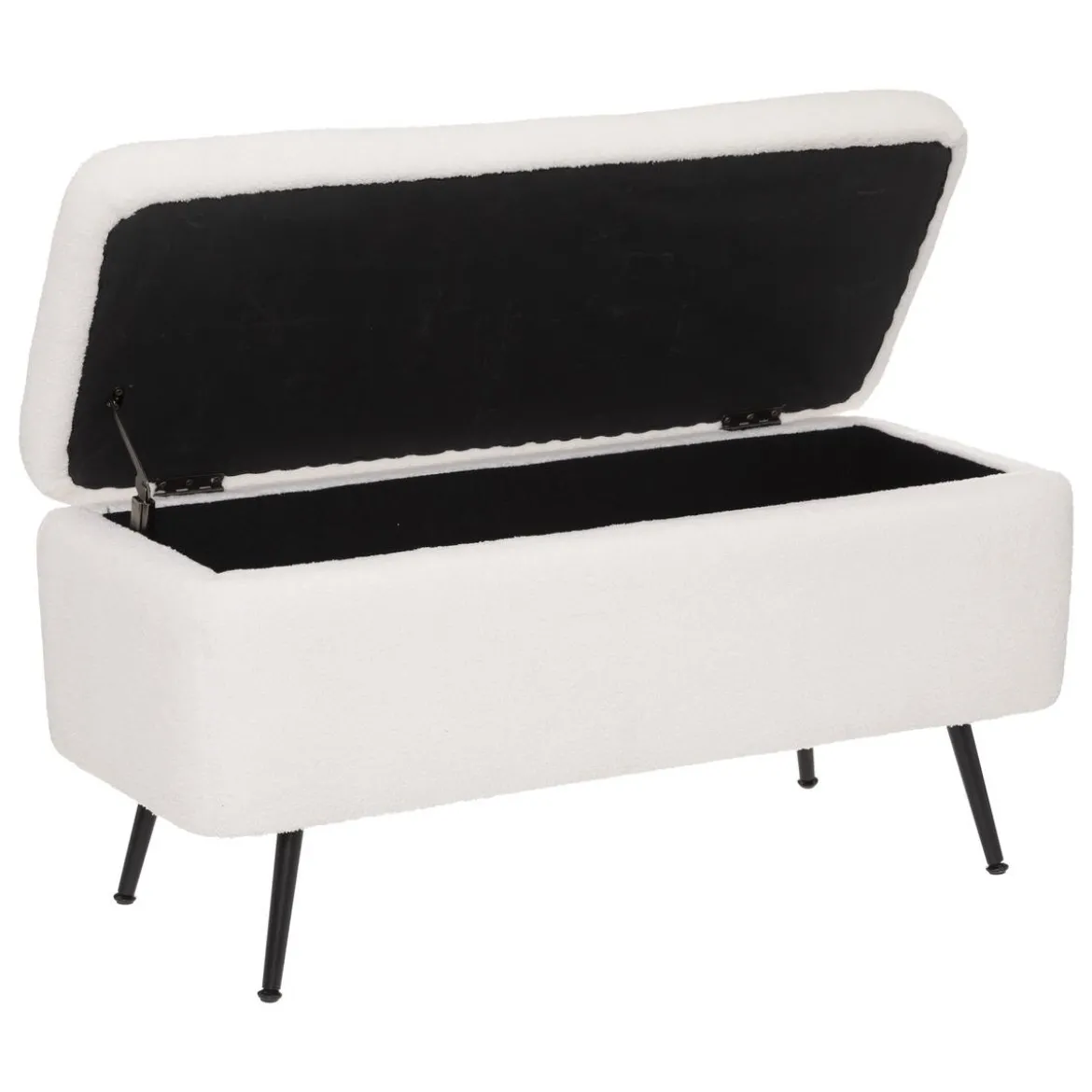 BANC COFFRE AURORA BLANC 100X40CM