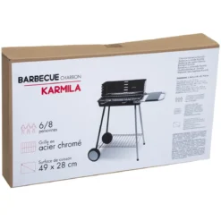 BARBECUE CHARBON KARMILA 51X30CM