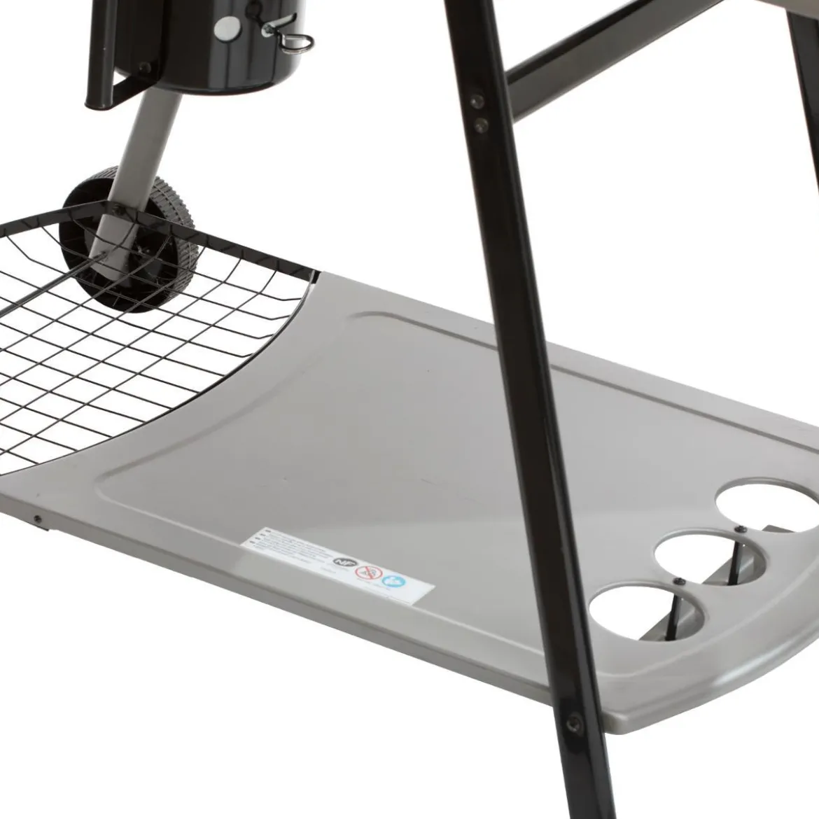 BARBECUE CHARBON NEKA PYLA 57CM AVEC TABLE