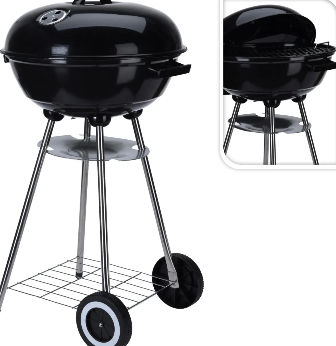 BARBECUE CHARBON ROND D.46CM